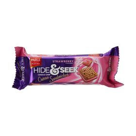 Parle Hide &amp; Seek Fab Strawberry Cookies (112 g)