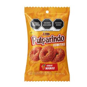 Anneaux gélifiés à la mangue La Rosa Pulparindo (70 g)