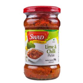 Swad Lime &amp; Chilli Pickle (300 g)