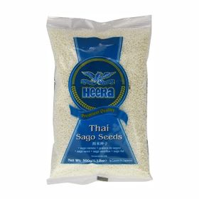 Heera Petites graines de sagou Sabudana (tapioca) (500 g)