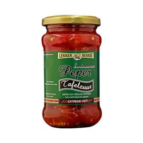 Lekker-Bekkie Chili / Poivre mariné (290 ml)
