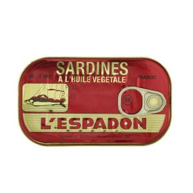 L`Espadon Sardines à l&#x27;huile végétale (125 g)