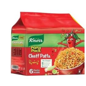 Nouilles instantanées Knorr Chatt Patta (6 x 50 g)
