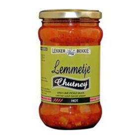 Chutney Lekker-Bekkie Lemmetje (290 ml)