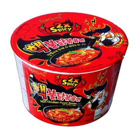 Samyang Instant Big Bowl Noodle 2X Poulet épicé (105 g)