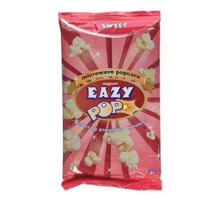 Eazy Pop Pop-corn à passer au micro-ondes, saveur sucrée (85 g)