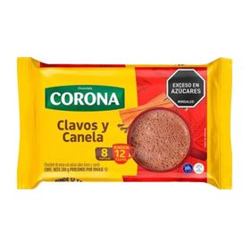 Chocolat Corona Clavos y Canela (200 g)