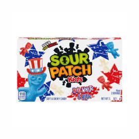 Sour Patch Kids Rouge, Blanc et Bleu (3,08 oz/87 g)