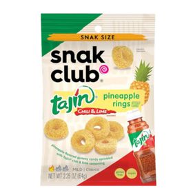 Bonbons Tajin Snak Club Pineapple Rings (64 g)