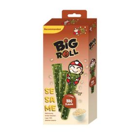 Taokaenoi Big Roll, snack au sésame et sauce barbecue (7,5 g)