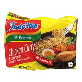 Indomie-Indo Original Noodles Poulet au curry (5x80g)