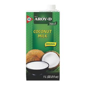 Lait de coco Aroy-D UHT 19 % de matières grasses (1 l)