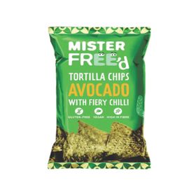 Mister Freed Tortilla Chips Avocat et piment fort (48 oz/135 g)