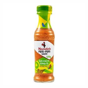 Sauce Peri-Peri au citron et aux herbes de Nando&#x27;s (125 g)