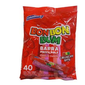 Barres à mâcher Bon Bon Bum à la fraise (360 g)
