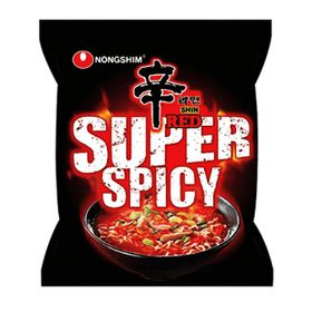 Nouilles instantanées Nongshim Shin Red Super Spicy (120 g)