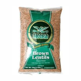 Lentilles entières Heera Masoor brunes (2 kg)