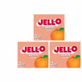 Jell-O Pêche 3X (3 oz/85 g)