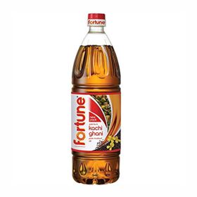 Huile de moutarde Fortune Kachi Ghani (1 litre)