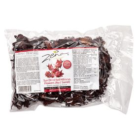 Fleurs d&#x27;hibiscus séchées rouges Zena (Sorrel) (125 g)