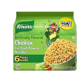 Nouilles instantanées Knorr au poulet (6 x 50 g)