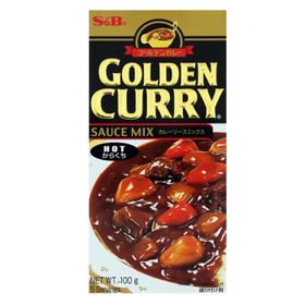 S&amp;B ; Mélange pour sauce au curry dorée moyennement épicée (92 g)