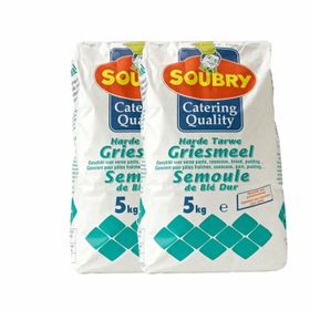 Soubry Semoule/Semoule de blé dur 2X (5 kg)