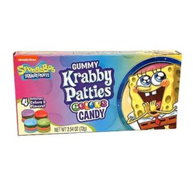 Bonbons gélifiés Krabby Patties (72 g)