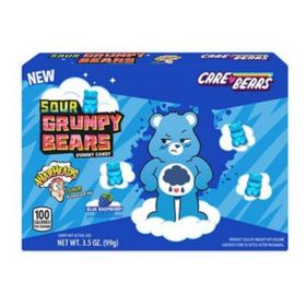 Warheads Sour Grumpy Bears Blue Raspberry (99 g)