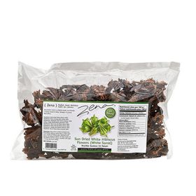 Fleurs d&#x27;hibiscus séchées Zena White (Sorrel) (125 g)