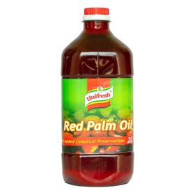 Huile de palme rouge Unifresh (2 litres)