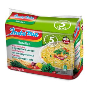 Indomie-Indo Nouilles instantanées aux légumes (5x75g)