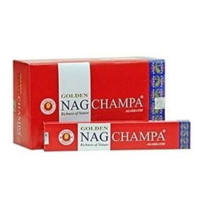 Encens Golden Nag Champa 6 x (10 bâtonnets)