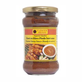 Sauce saté aux cacahuètes prête à l&#x27;emploi Flower Brand (325 g)
