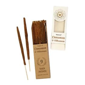 Green Tree Cannelle &amp; Olibanum Botanique (Encens) (9 bâtonnets)