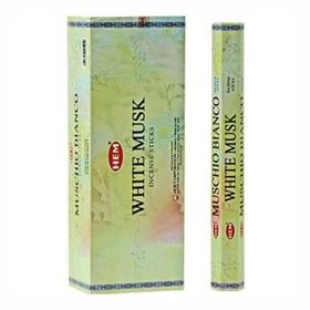 Hem White Musk Hexa 6 x (10 bâtonnets)
