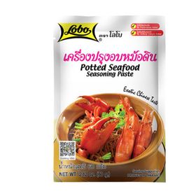 Pâte d'assaisonnement aux fruits de mer en pot Lobo (60 g)