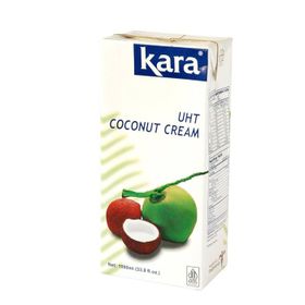 Crème de coco Kara UHT 24 % de matières grasses (1 l)