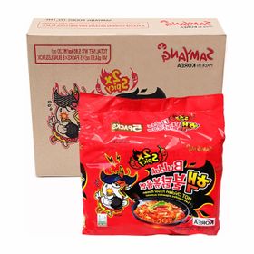 Inst. Nouilles Samyang Extreme 2x Ramen saveur poulet épicé 8 x (5x140 g)