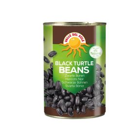 Haricots noirs « Black Turtle » Valle Del Sole (400 g)