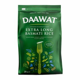 Riz basmati extra long Daawat Green (20 kg)