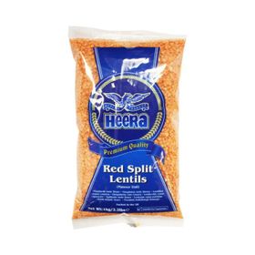 Lentilles rouges Heera (Masoor Dall) cassées (1 kg)