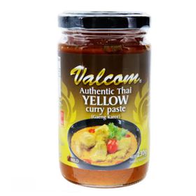 Pâte de curry jaune Valcom (210 g)