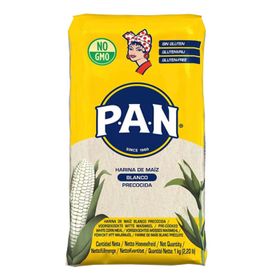 Harina P.A.N. Farine de maïs blanc (White Corn Meal) – Farine pour arepas (1 kg)