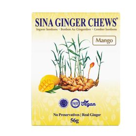Bonbons à la mangue et au gingembre Sina (56 g)