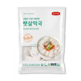 Gung Jeon Bang Tranches de gâteau de riz (Tteokbokki) (500 g)