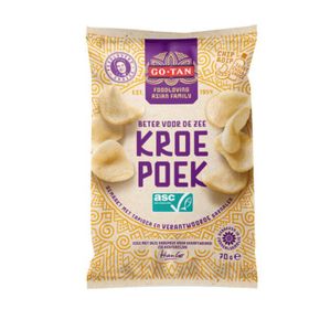 Go-Tan Kroepoek Nature (crackers aux crevettes) (70 g)