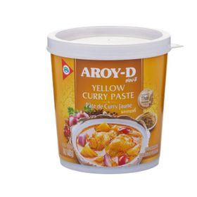 Pâte de curry jaune Aroy-D (400 g)