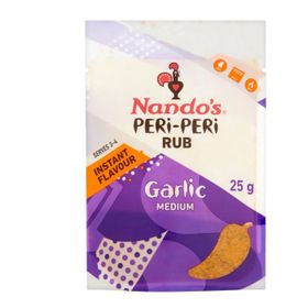 Mélange d'épices Nando's Garlic Peri-Peri, saveur moyenne (25 g)