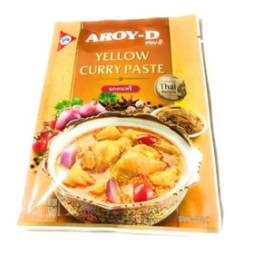 Pâte de curry jaune Aroy-D (50 g)